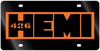 Hemi 426 Black Acrylic License Plate