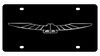 Ford Thunderbird Black Acrylic License Plat