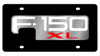 Ford F-150 XL Black Acrylic License Plate