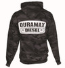 Duramax Diesel Black Camo Sweatshirt Hoodie - Back