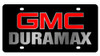 GMC Duramax Black Acrylic License Plate