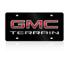 GMC Terrain Black Acrylic License Plate