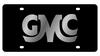 GMC Retro Black Acrylic License Plate