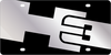 Hummer H3 Black Acrylic License Plate