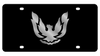 Pontiac Firebird Black Acrylic License Plate 3