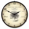 1913 Side Car for Motorcycles Patent LED Backlit Clock