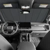 Custom Fit Ultimate Reflector Folding Windshield Sun Shade - inside