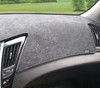 Custom Dash Covers - Brushed Suede - Charcoal - Zoom In