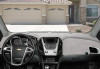 Custom Dash Covers - Brushed Suede - Gray