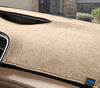 Custom Dash Covers - Sedona Suede - Oak - In Car Zoomed