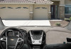 Custom Dash Covers - Sedona Suede - Gray