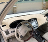 Custom Dash Covers - Sedona Suede - Mocha - In Car
