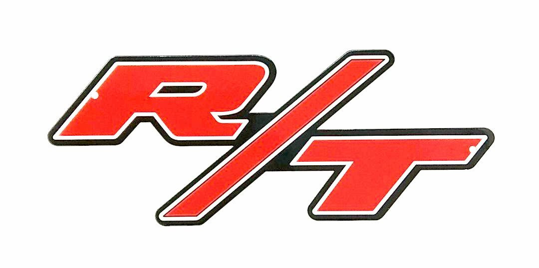 Dodge R/T Emblem Metal Sign | Auto Gear Direct