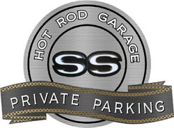 Private Parking, Hot Rod Garage Metal Sign | Auto Gear Direct