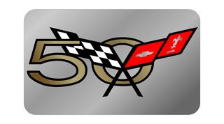 Corvette Exhaust Plate C5 Corvette Exhaust Enhancer Plate Stainless Steel License Plate Frame