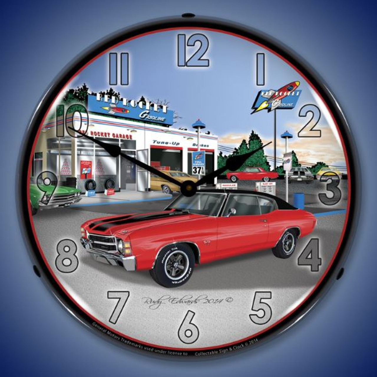 1971 Chevelle SS Clock