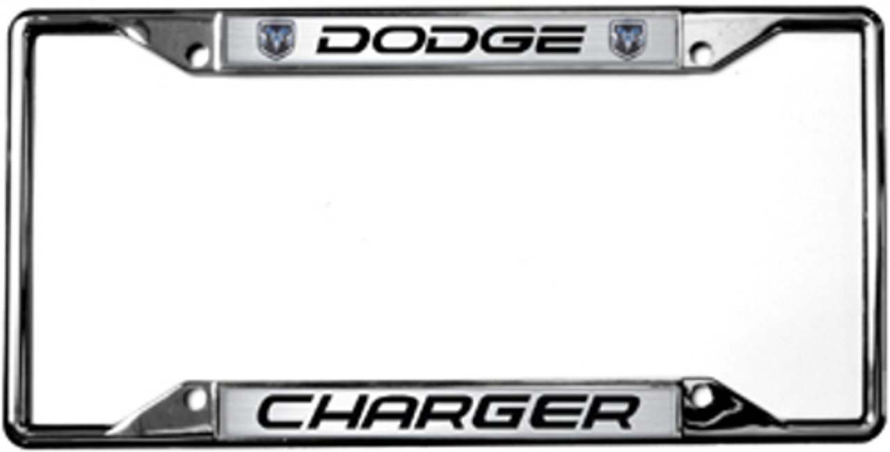 Dodge Charger License Frame