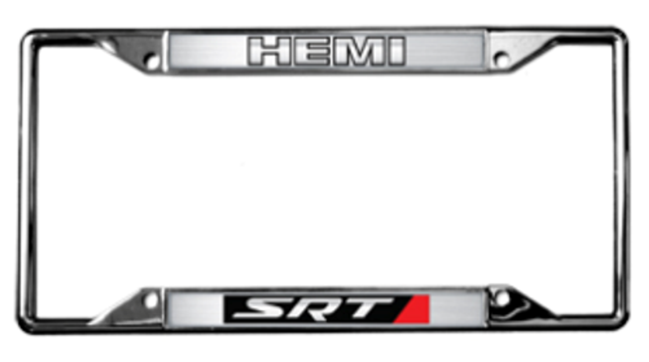 HEMI SRT License Frame