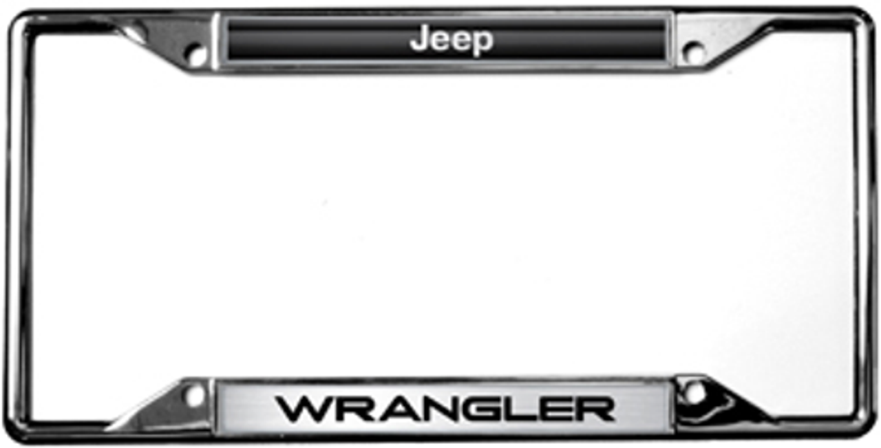 Jeep Wrangler License Frame