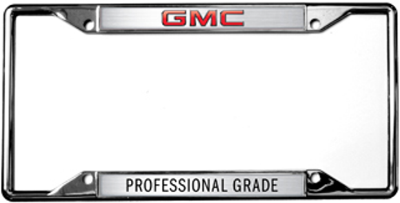 GMC License Frame