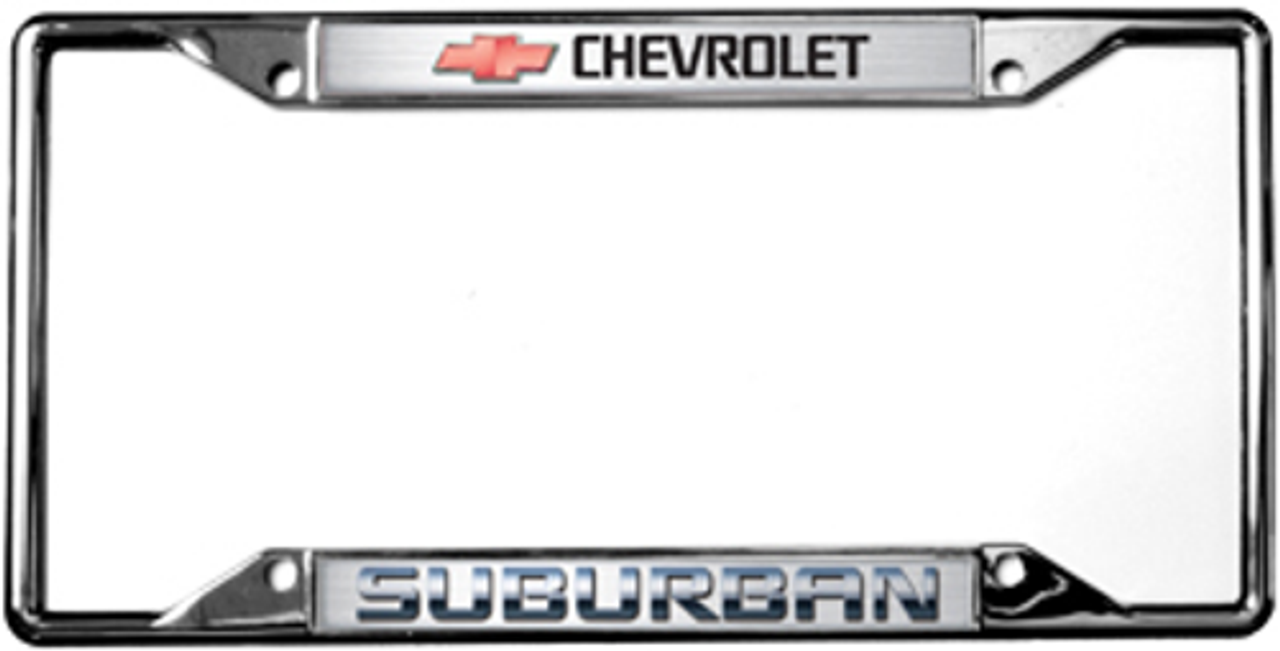 Chevy Suburban License Frame