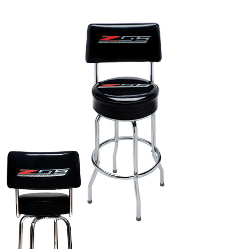 C7 Corvette Z06 Counter Stool with Backrest