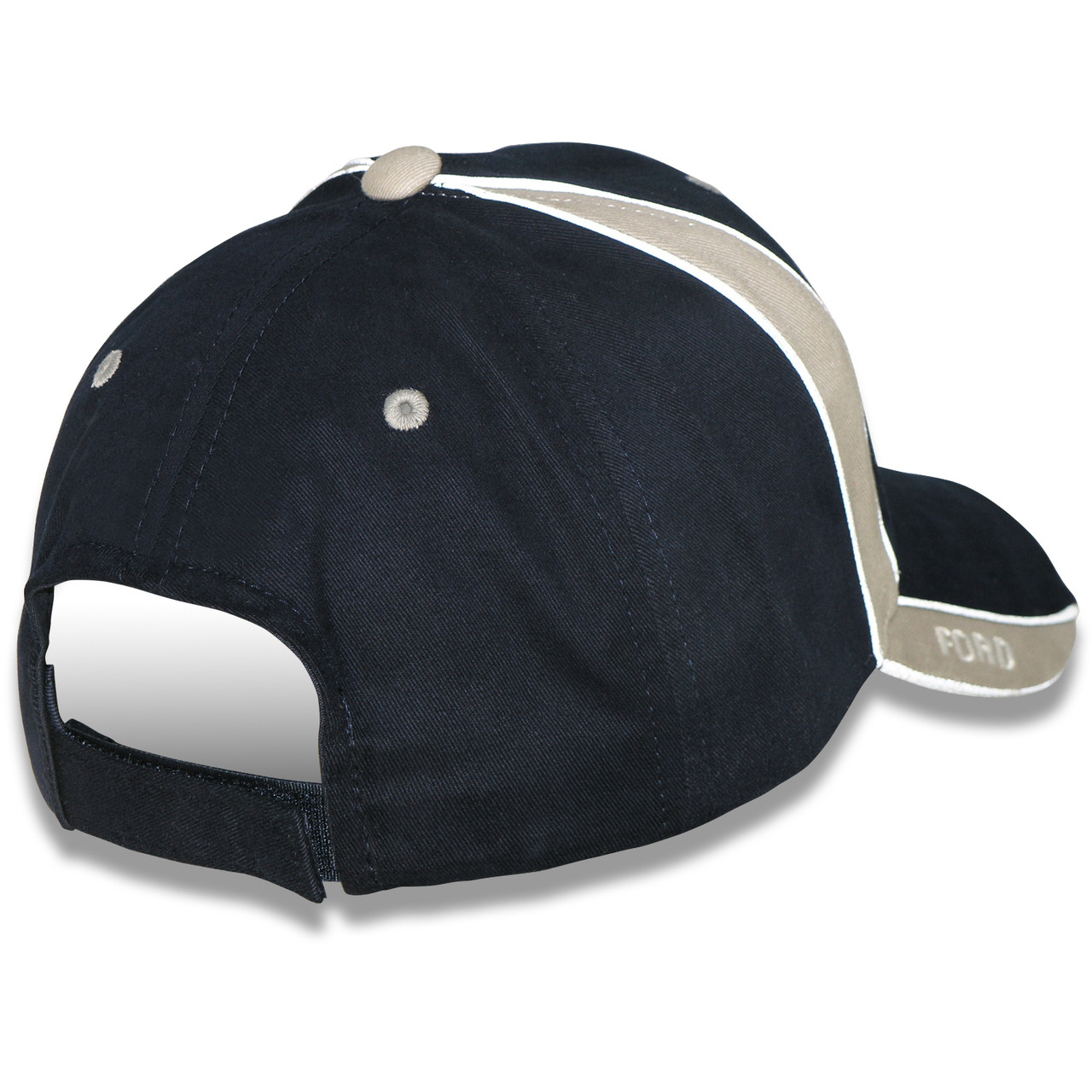 Built Ford Tough Navy Blue & Khaki Hat back