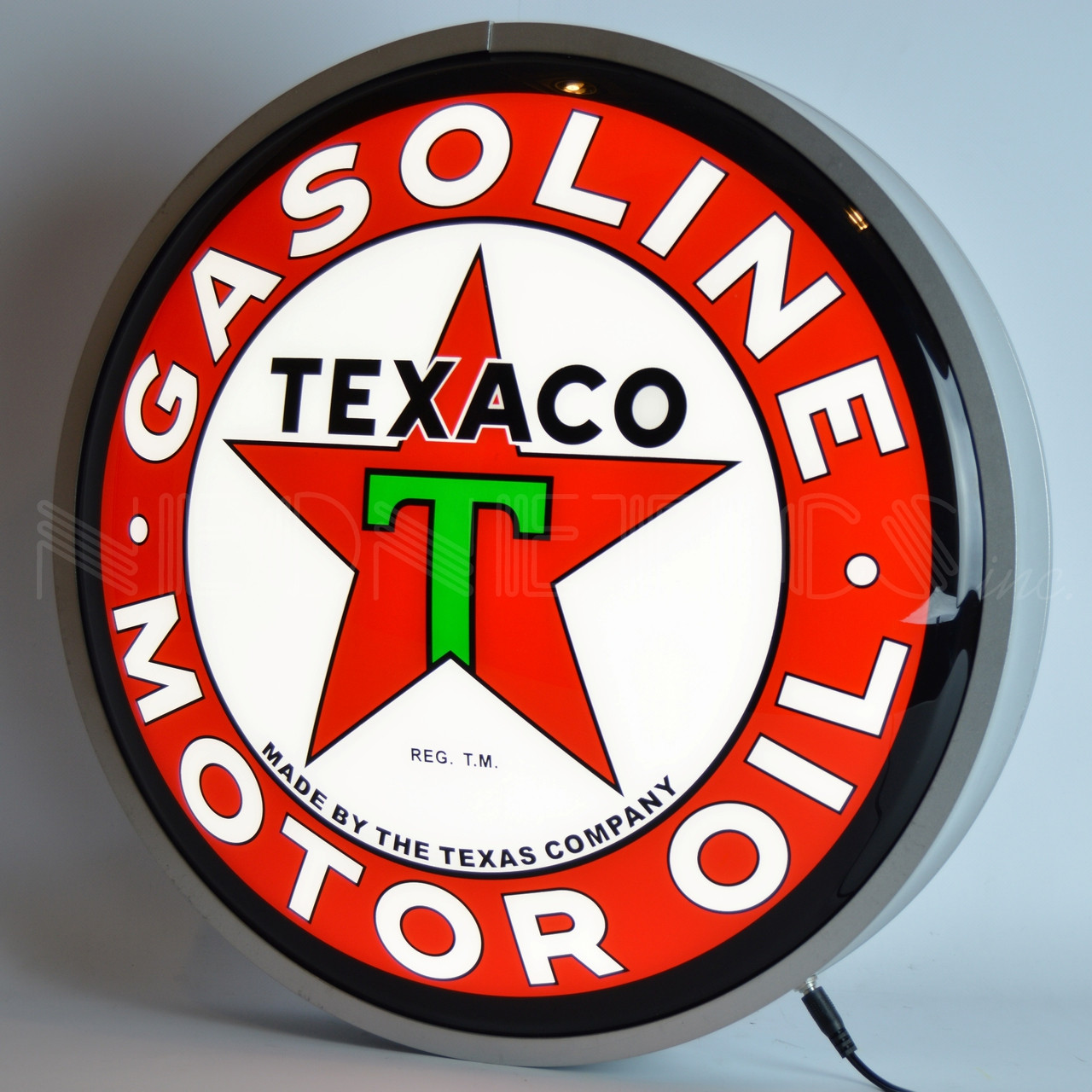 Texaco Backlit Sign