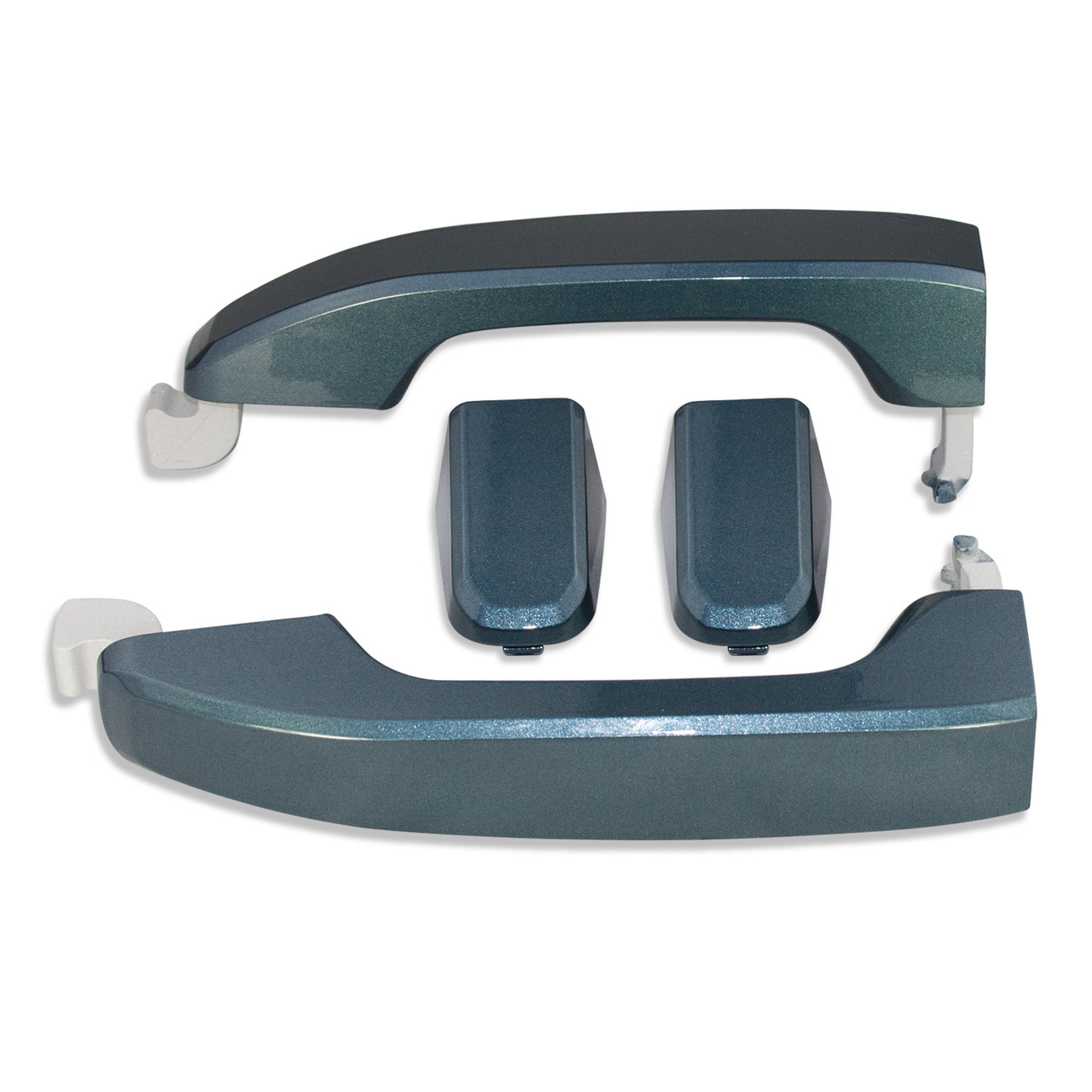 Silverado/Sierra Blue Granite Door Handles back