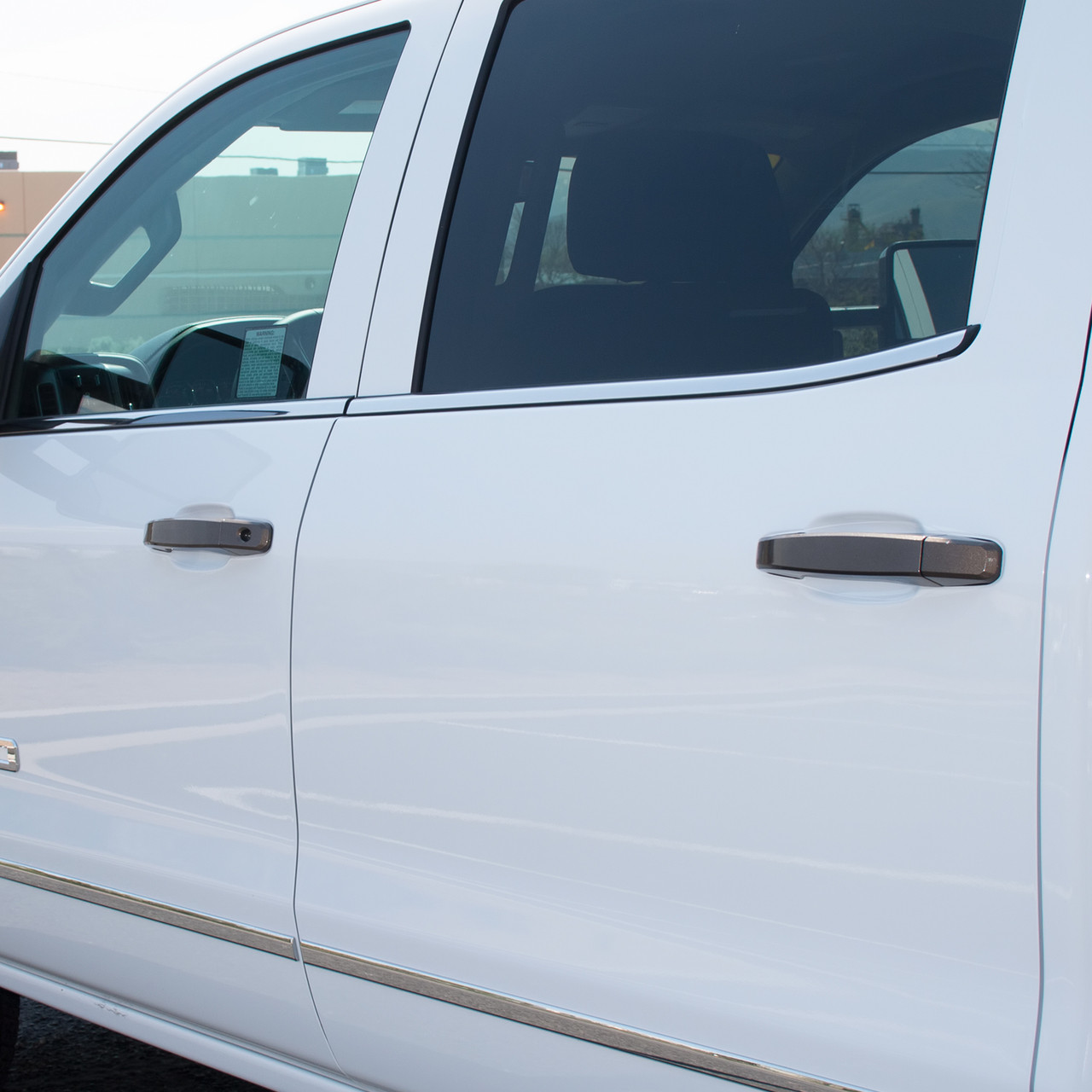 Silverado/Sierra Brownstone Door Handles on Truck