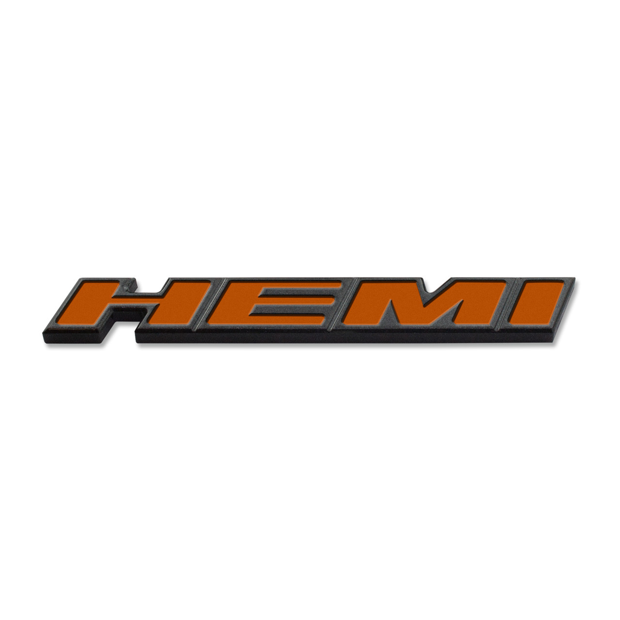 2015-Up Dodge Challenger Hemi Side Badges - Go Mango