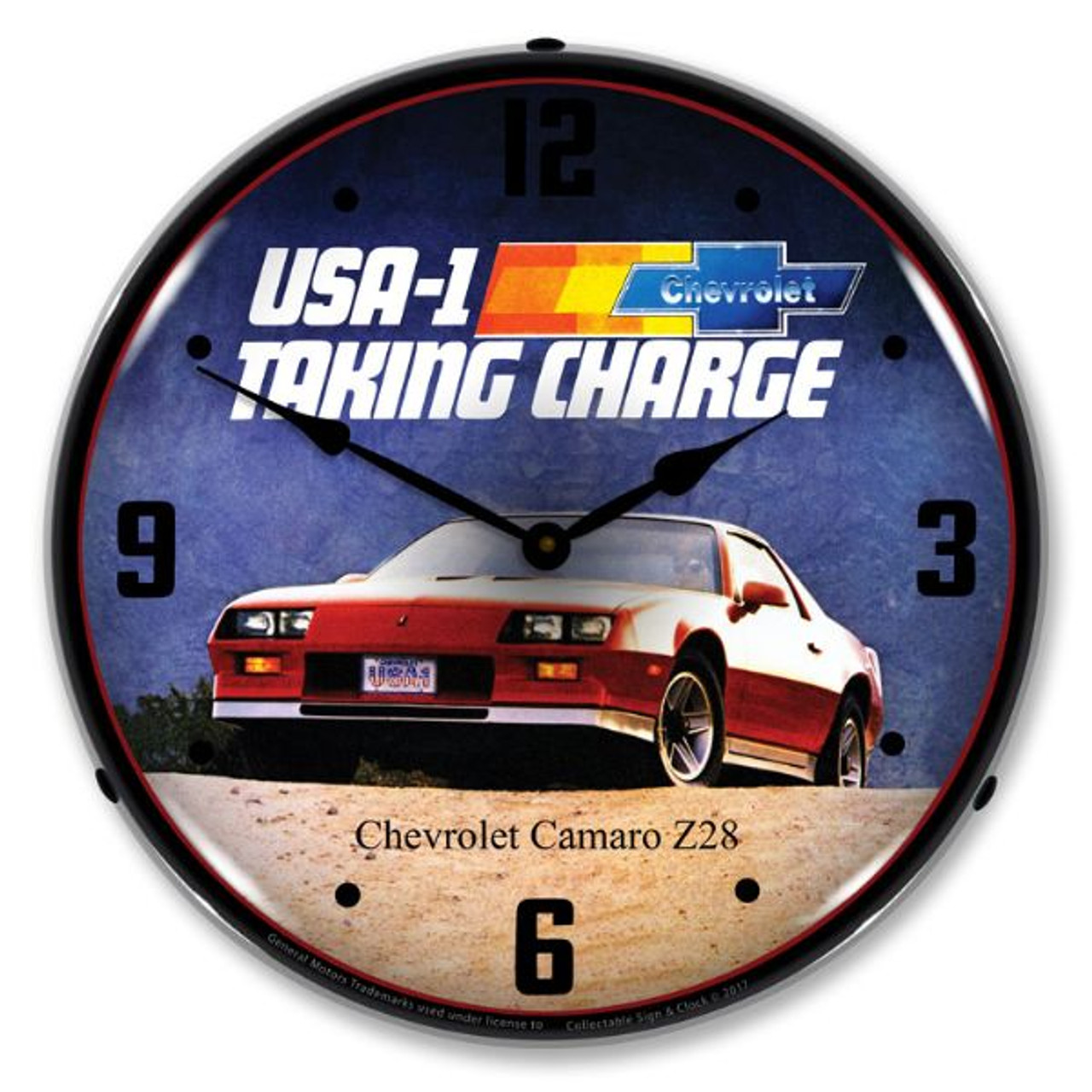 1983 Z28 Camaro Clock