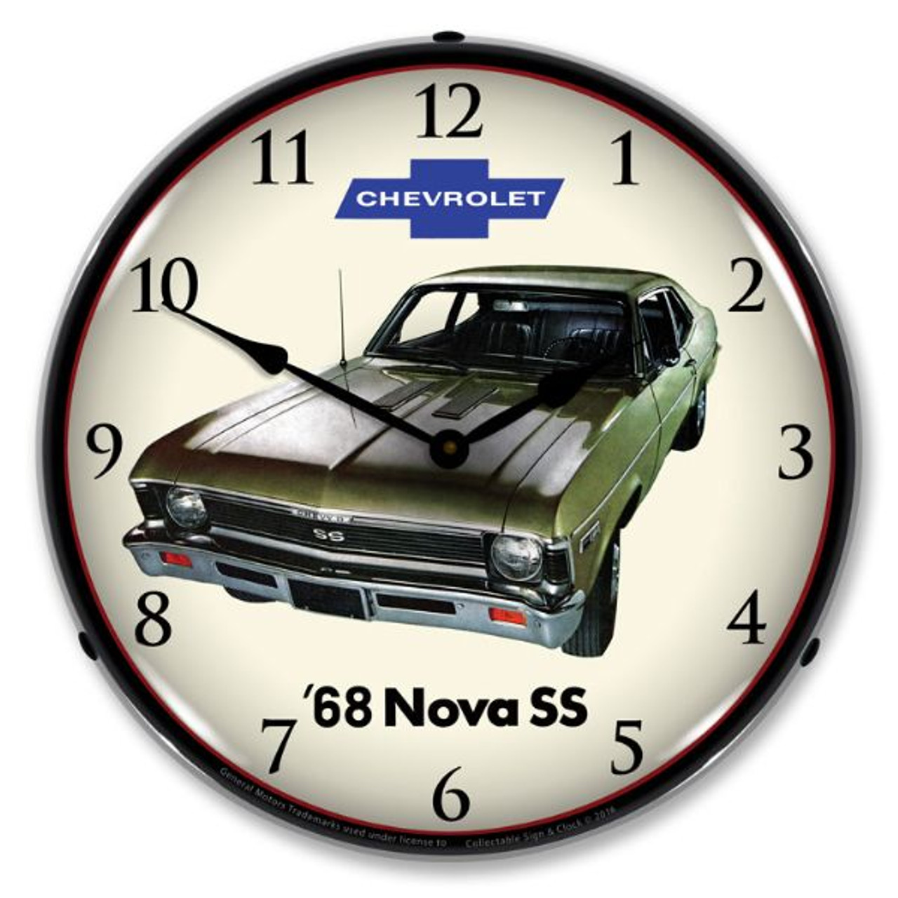 1968 Nova Super Sport Clock
