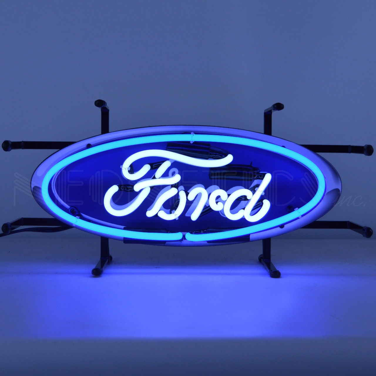 Small Ford Oval Neon Sign