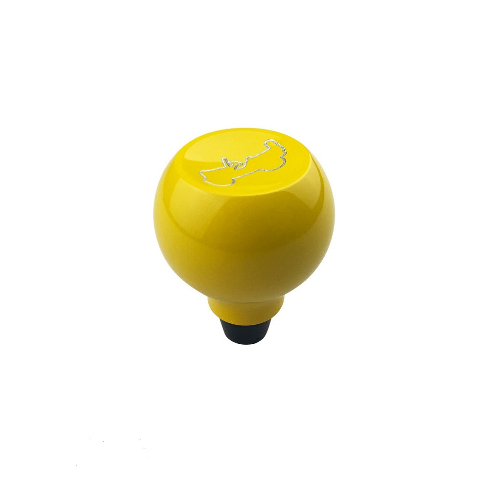 Jeep Wrangler JK 2007-2018 Billet Manual Concave Shift Knob (Jeep Willy Logo shown)