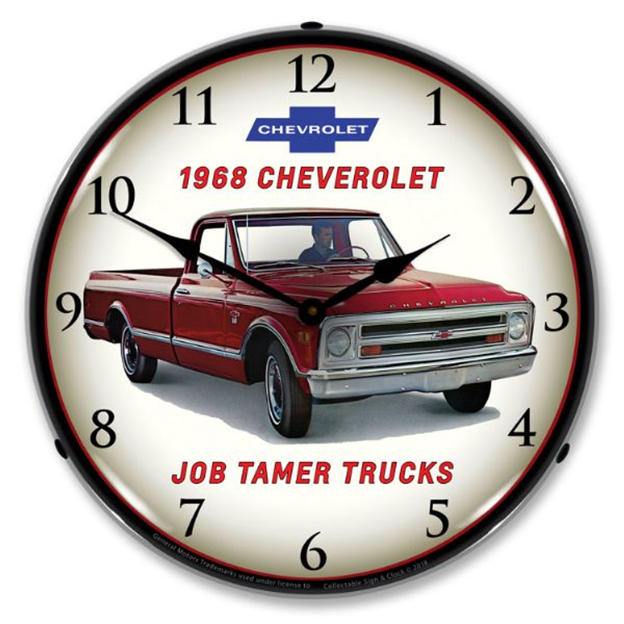 1968 Chevrolet Truck Clock