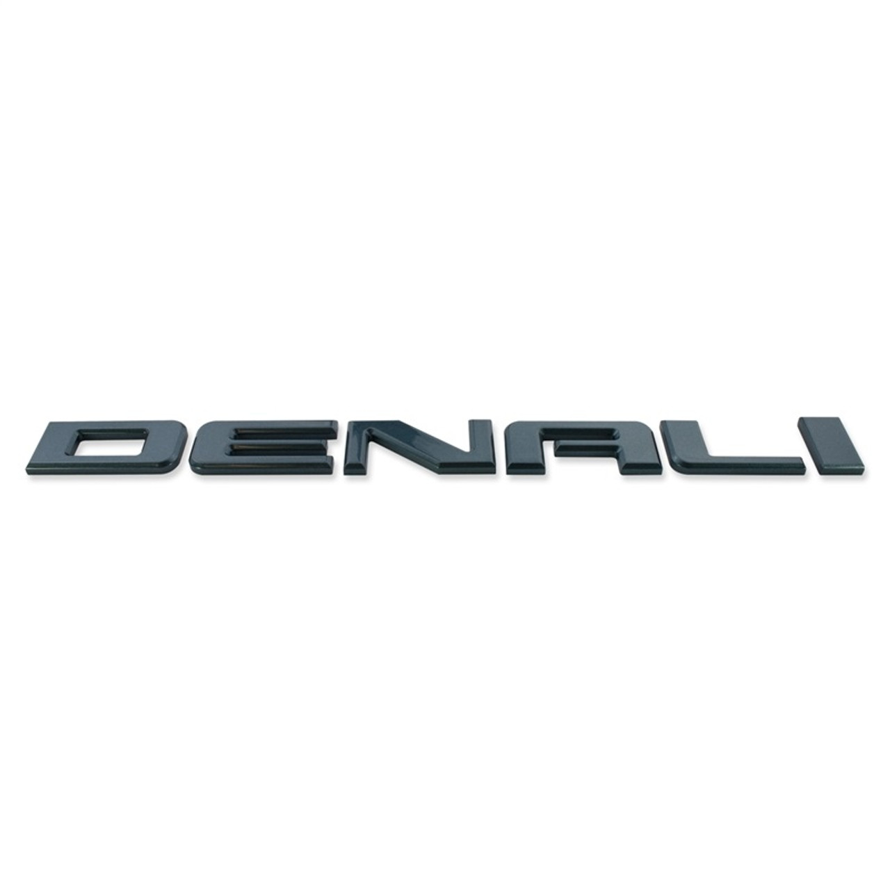 GMC Denali Billet Color Match Letters (exterior badge)
