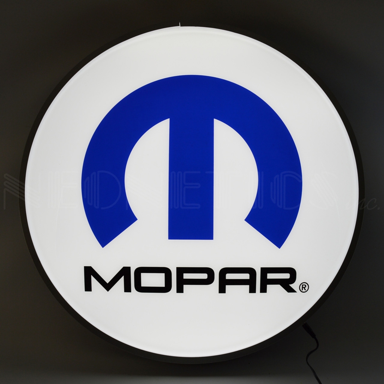 Mopar M Backlit Sign