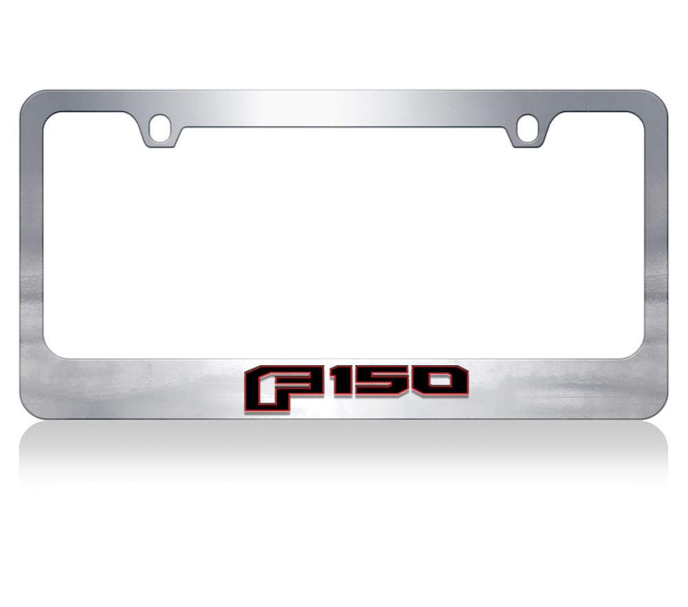 Ford F-150 Chrome License Plate Frame | Auto Gear Direct