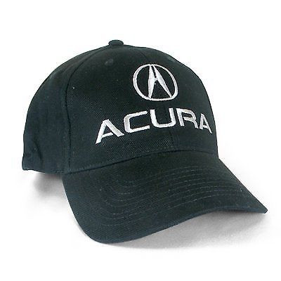 Acura Black Brushed Cotton Flex Hat | L/XL | Auto Gear Direct
