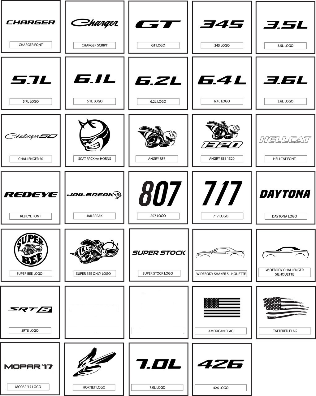 Logo Choices Pg. 2