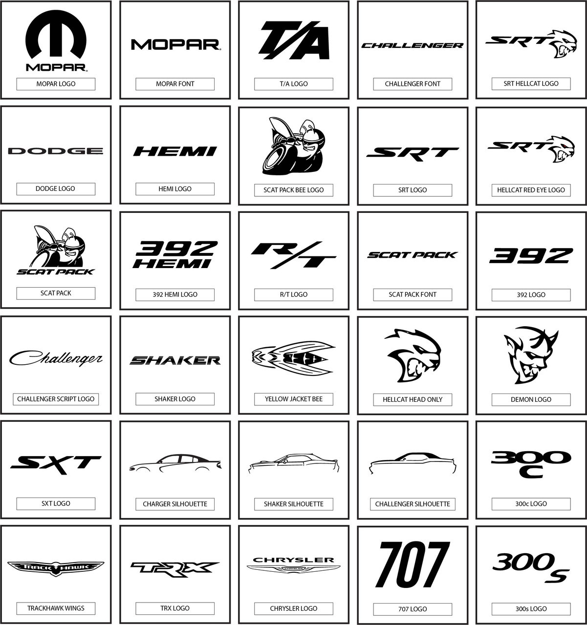 Logo Choices Pg. 1