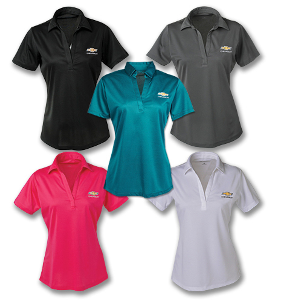 Women's Chevrolet Bowtie Silk Touch Polo Shirt