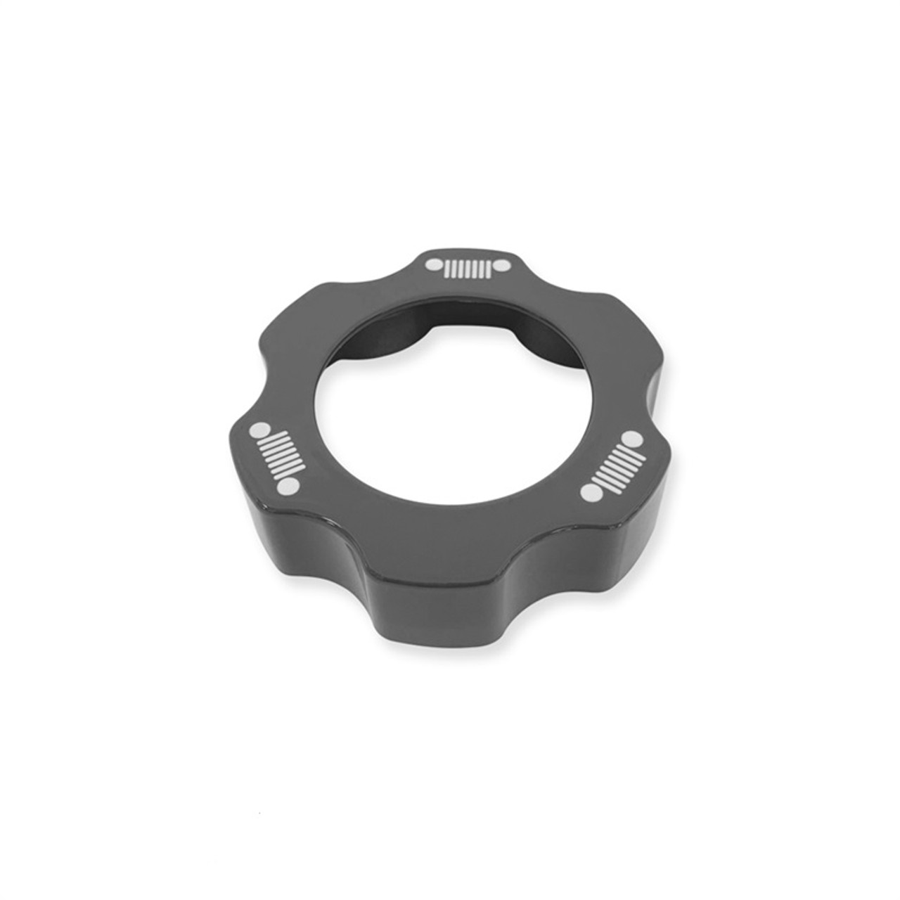 18-Up Jeep Wrangler JL Color Match Billet Radiator Cap (headlight logo)
