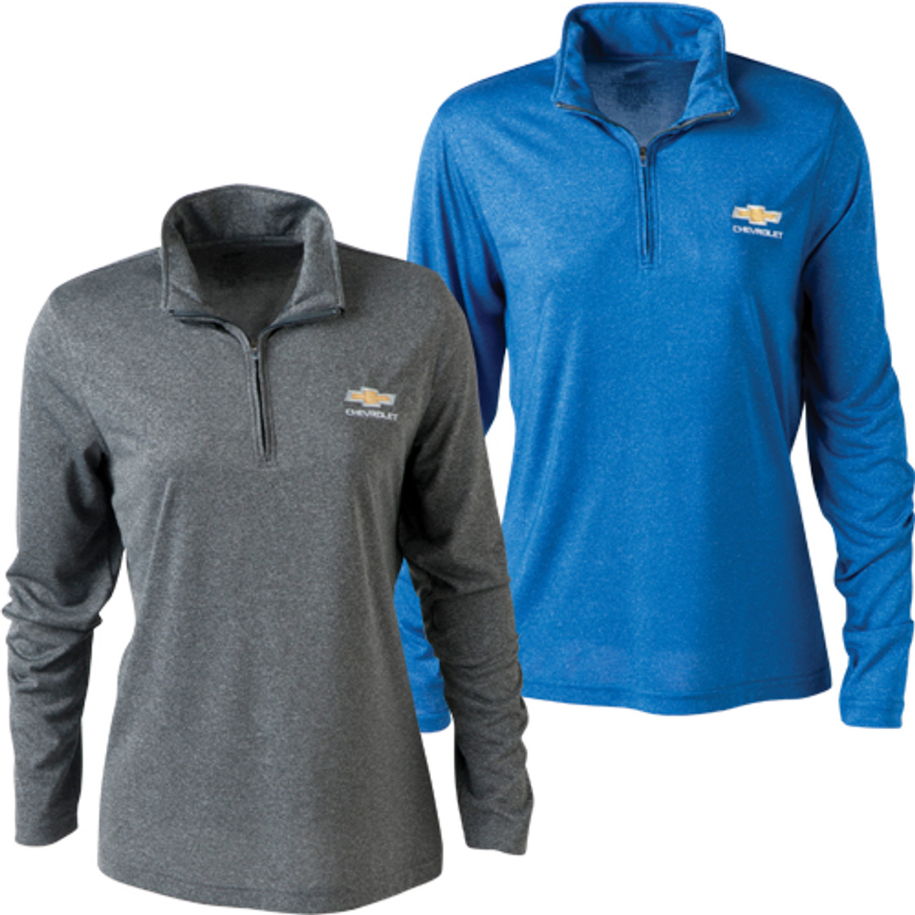 Women's Chevrolet Bowtie Performance Qtr Zip Jacket 