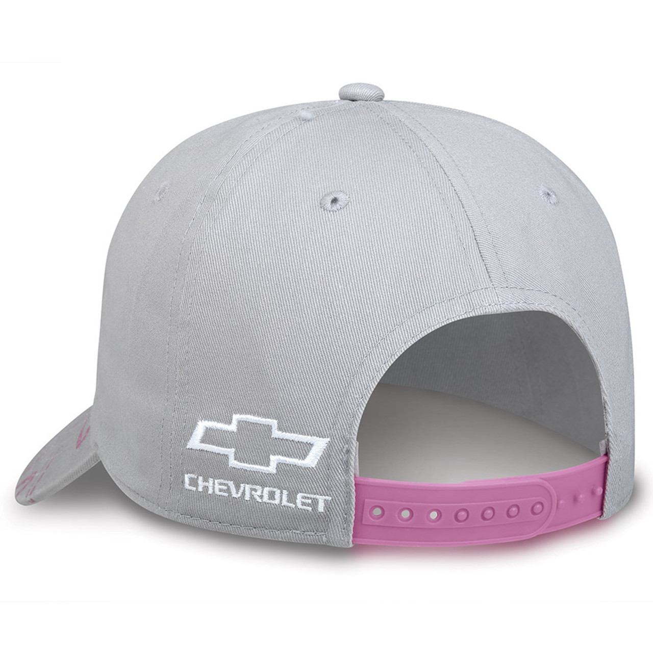 Chevy Girl Gray and Pink Hat (left side in back)