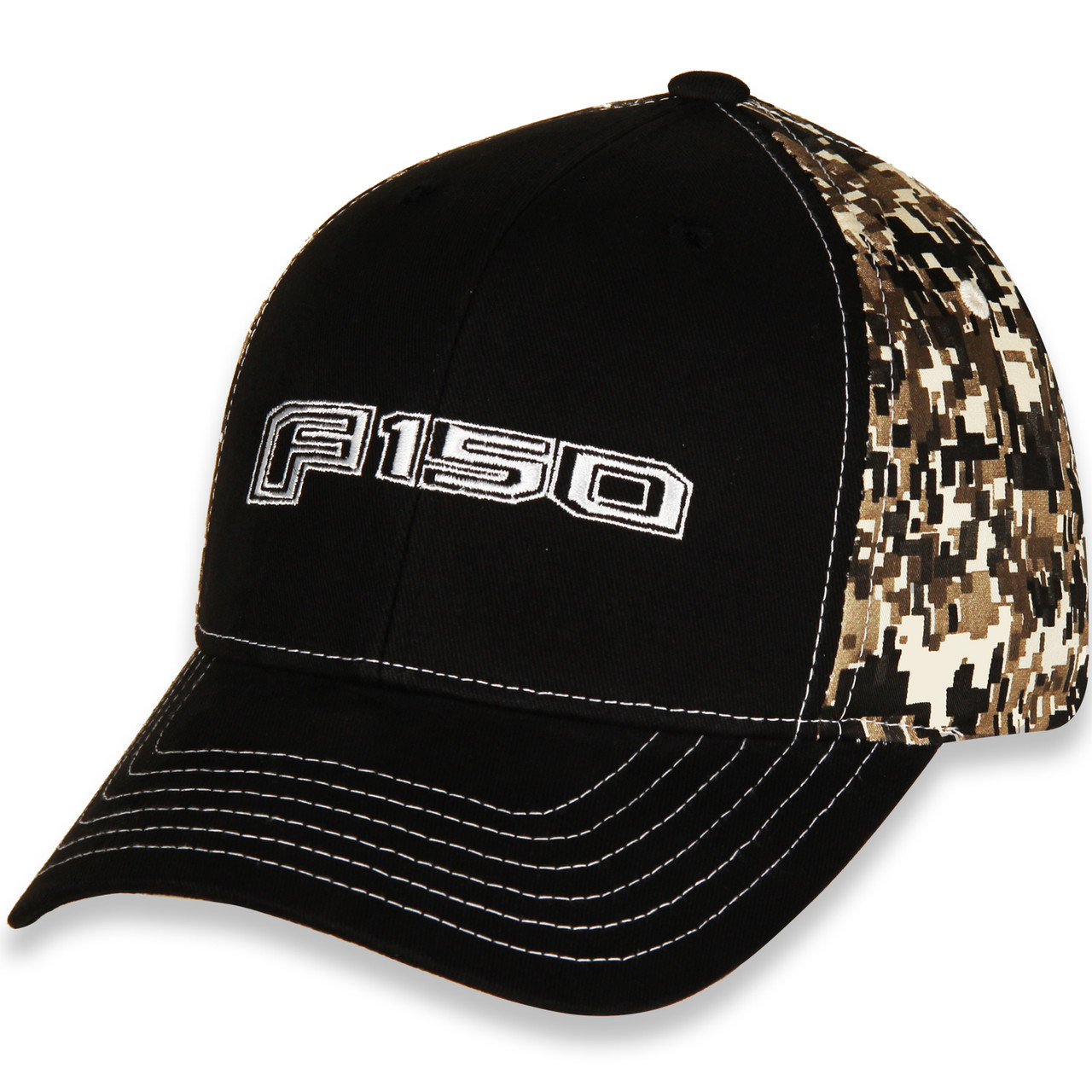 Ford F150 Digital Camo and Black Hat (left)