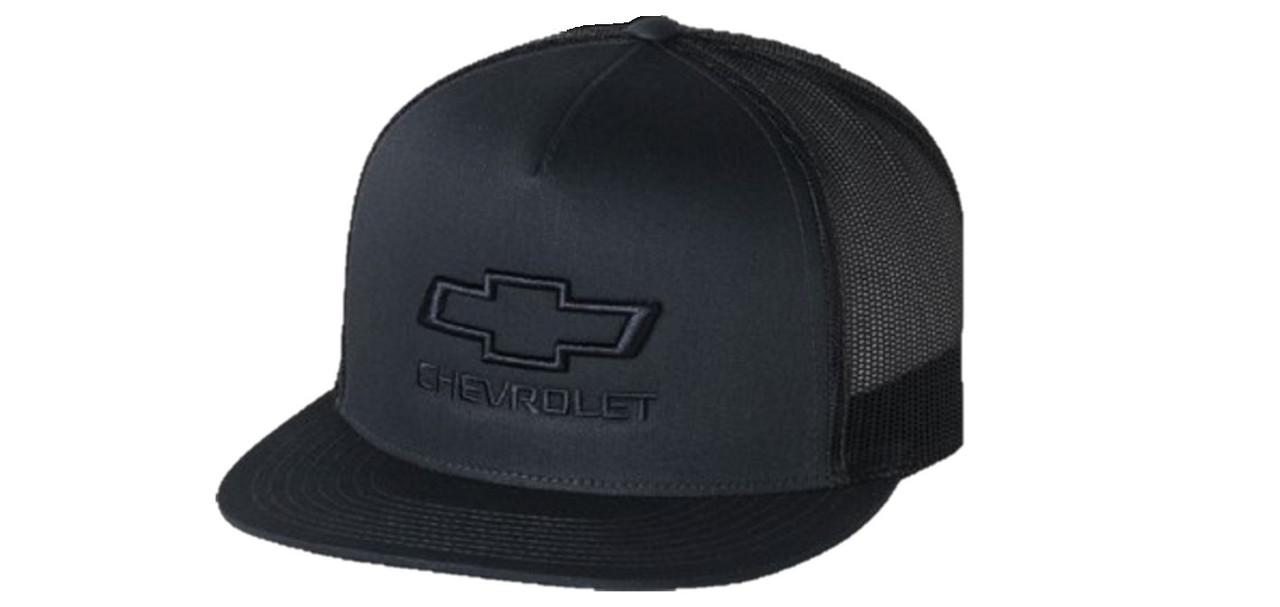 black chevrolet hat