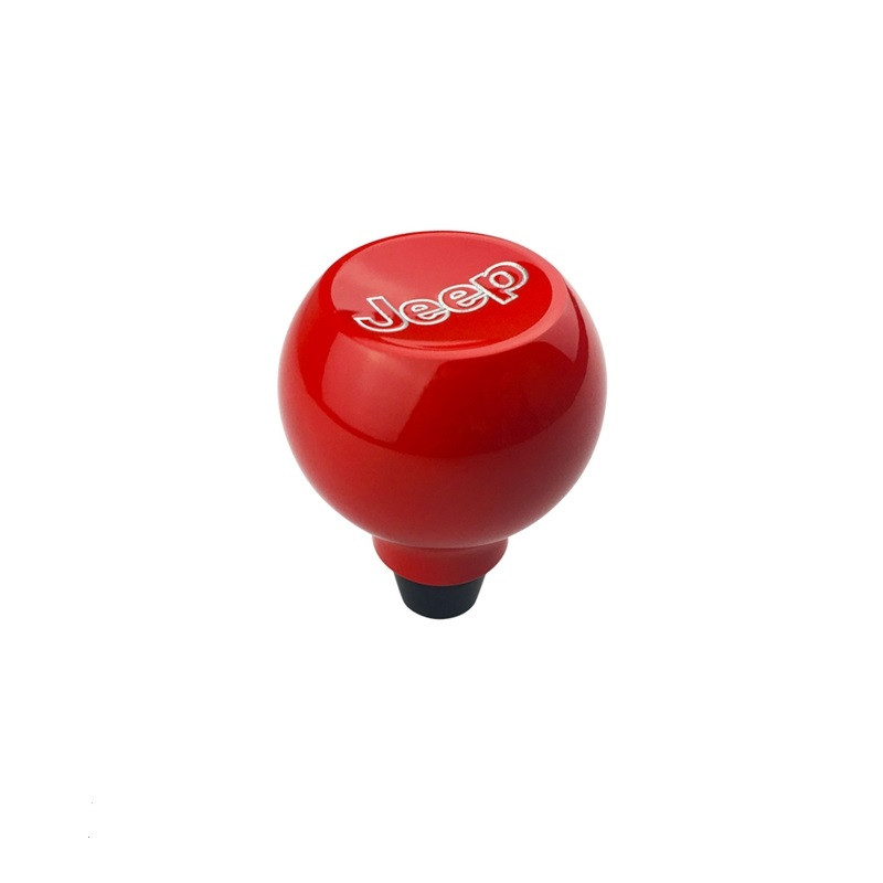 Jeep Wrangler JK 2007-18 Billet Automatic Concave Shift Knob (Jeep Logo)