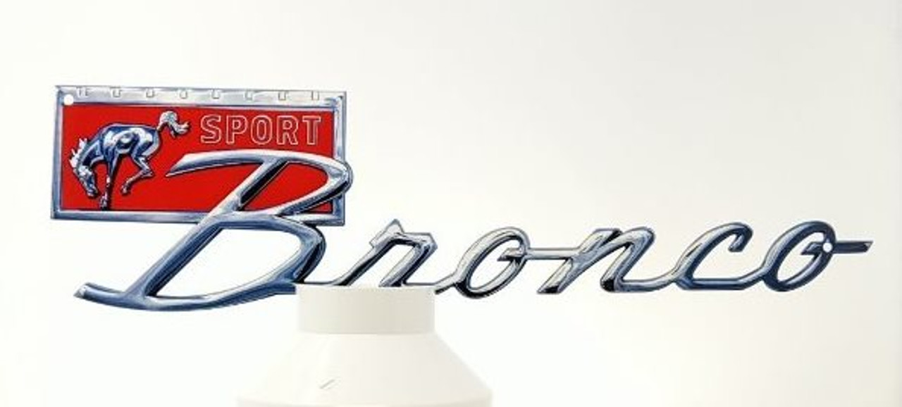 Ford Bronco Sport Metal Sign